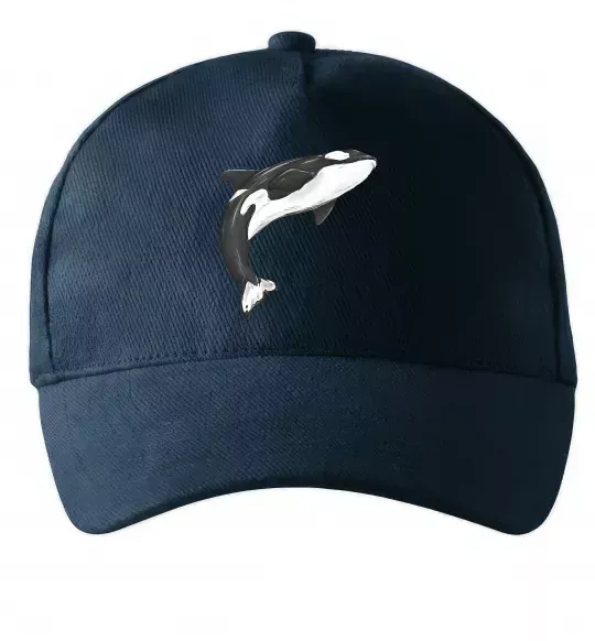 Кепка Косатка малюнок Темно-синий фото