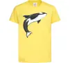 Детская футболка Косатка малюнок Лимонный фото