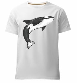 Мужская премиум футболка Косатка малюнок