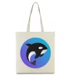 Эко-сумка Косатка в колі Бежевый Эко-сумка Косатка в колі Бежевый фото