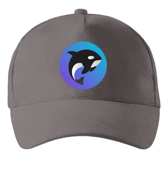 Кепка Косатка в колі Сірий фото