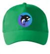 Кепка Косатка в колі Зелений фото