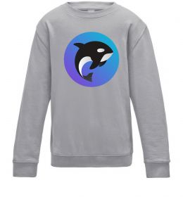 Дитячий світшот Косатка в колі