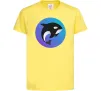 Детская футболка Косатка в колі Лимонный фото