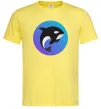 Чоловіча футболка Косатка в колі Лимонний Чоловіча футболка Косатка в колі Лимонний фото