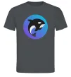 Чоловіча футболка Косатка в колі Графіт Чоловіча футболка Косатка в колі Графіт фото