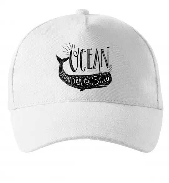 Кепка Under the sea Білий фото