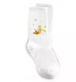 Носки Маленький принц Белый фото