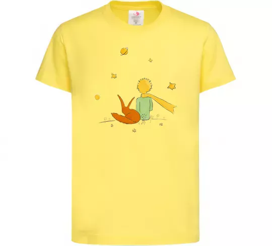 Дитяча футболка Маленький принц Лимонний фото