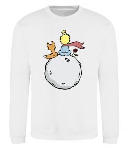 Світшот Маленький принц сидить спиною