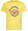 Чоловіча футболка Маленький принц та лисиця в квітах Лимонний Чоловіча футболка Маленький принц та лисиця в квітах Лимонний фото