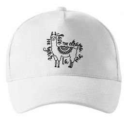 Кепка Save the drama for your lama black