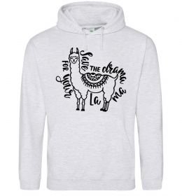 Женская толстовка (худи) Save the drama for your lama black