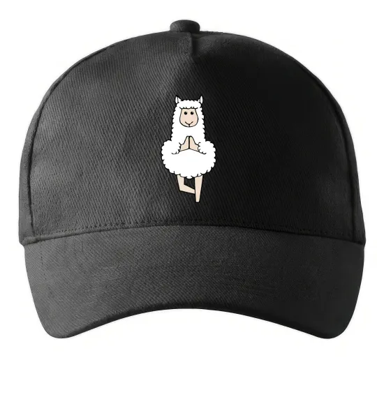 Кепка Лама йога Чорний фото