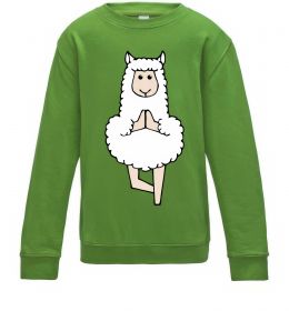 Дитячий світшот Лама йога Дитячий світшот Лама йога