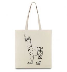 Эко-сумка Лама дайвер