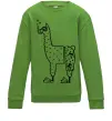 Детский Свитшот Лама дайвер Лаймовый Детский Свитшот Лама дайвер Лаймовый фото
