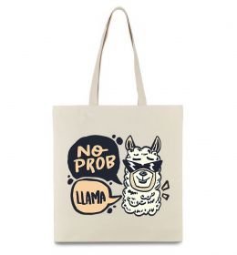 Эко-сумка No prob llama in glasses