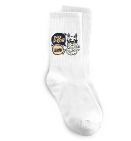 Носки No prob llama in glasses