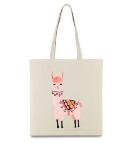 Эко-сумка Рожева лама