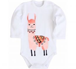 Дитячий бодік Рожева лама Дитячий бодік Рожева лама