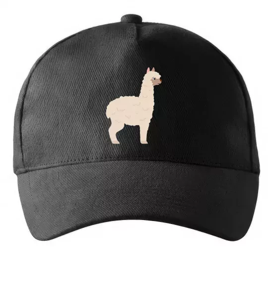 Кепка Світла лама Черный фото