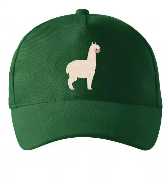 Кепка Світла лама Темно-зеленый фото