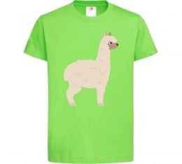 Дитяча футболка Світла лама Дитяча футболка Світла лама