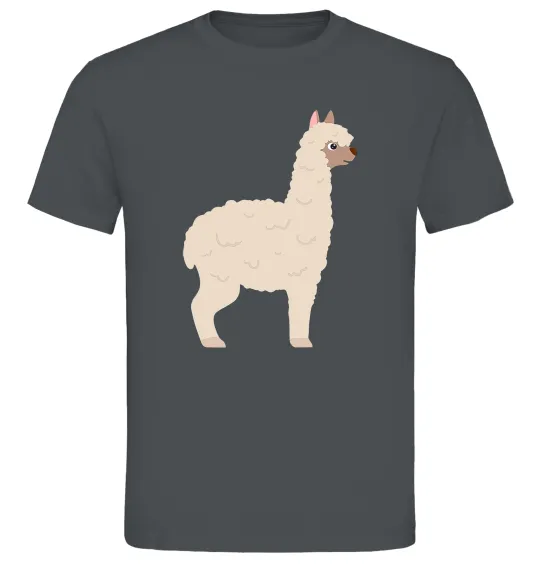 Мужская футболка Світла лама Графит фото