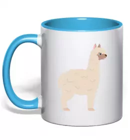 Чашка с цветной ручкой