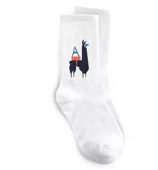 Носки A Alpaca Белый фото