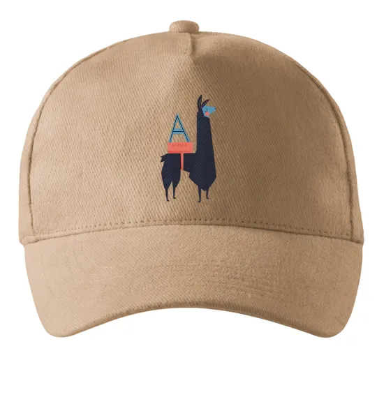 Кепка A Alpaca Песочный фото