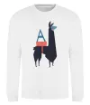Свитшот A Alpaca Белый фото