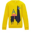 Детский Свитшот A Alpaca Солнечно желтый фото