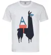 Мужская футболка A Alpaca Белый фото