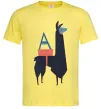 Мужская футболка A Alpaca Лимонный фото