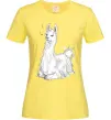 Жіноча футболка Альпака біла Лимонний фото