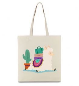 Эко-сумка Лама переїзд