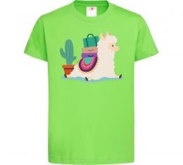 Детская футболка Лама переїзд