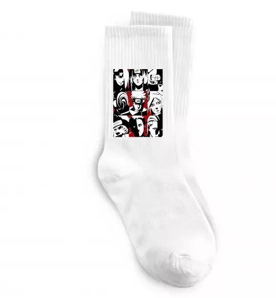 Шкарпетки Akatsuki Білий фото