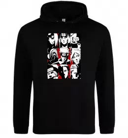 Мужская толстовка (худи) Akatsuki Черный фото