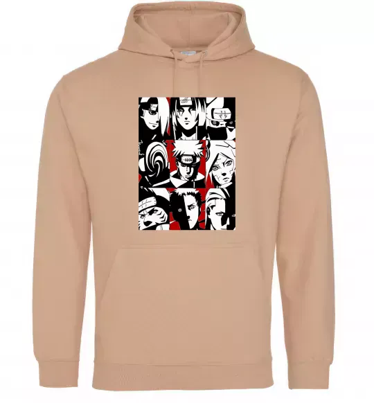 Жіноча толстовка (худі) Akatsuki Пісочний фото