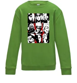 Детский Свитшот Akatsuki Лаймовый фото