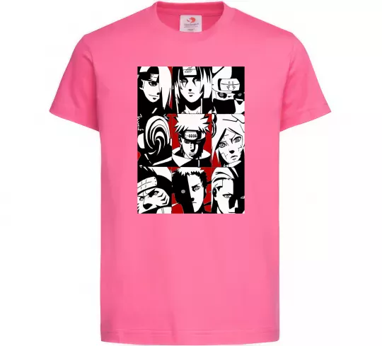 Детская футболка Akatsuki Ярко-розовый фото