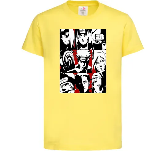Детская футболка Akatsuki Лимонный фото
