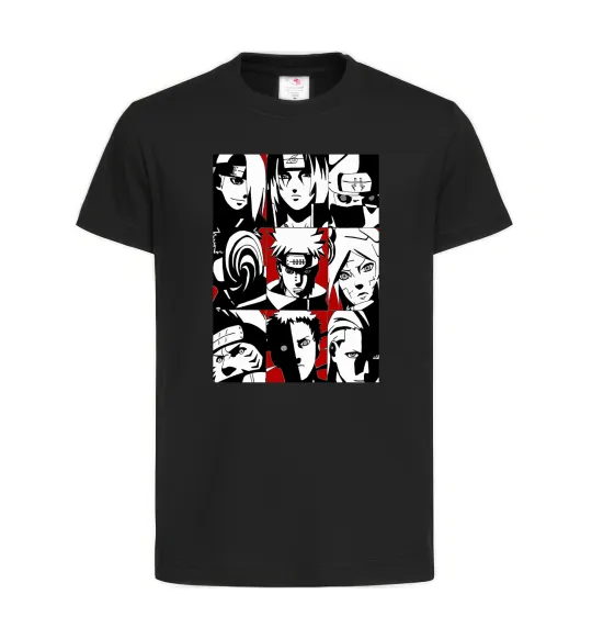 Детская футболка Akatsuki Черный фото