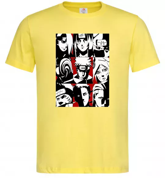 Чоловіча футболка Akatsuki Лимонний фото