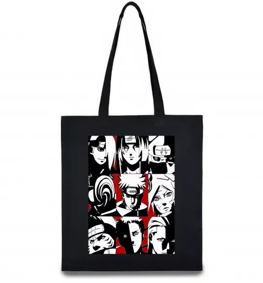 Еко-сумка Akatsuki Чорний фото