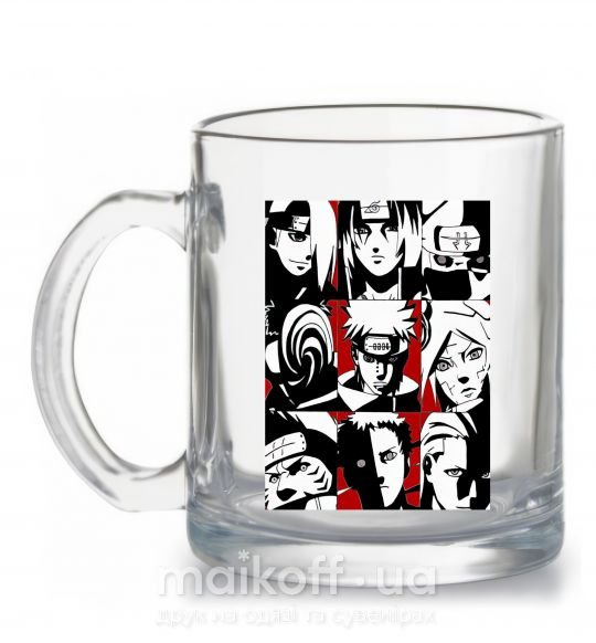 Чашка стеклянная Akatsuki Прозрачный фото