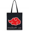 Эко-сумка Акацуки лого Черный фото